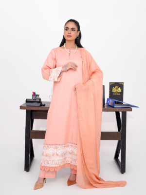 Peach Poise 3 Piece Formal Suit